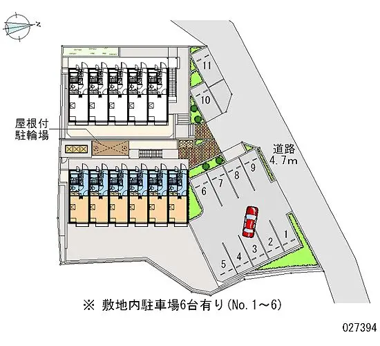 ★手数料０円★豊中市宮山町　月極駐車場（LP）